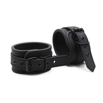 Thierry Adjustable Erotic PU Leather Handcuffs Wrist Ankle Cuffs Bondage Restraints Adult Games BDSM Sex Toys Exotic Accessories