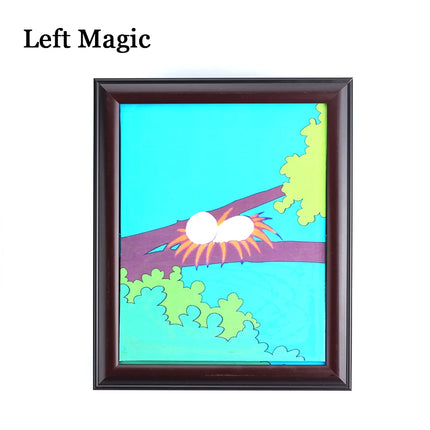 1pcs Dove Frame Magic Dove Out From Board magic trick professional for magician Stage Gimmick illusion