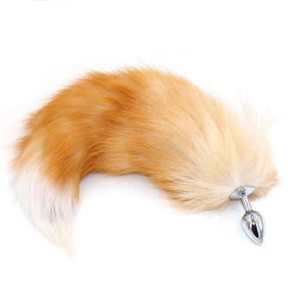 Fox Tails Anal Plug Metal Anal Sex Toys Butt plug Sex Games Role play Cosplay Toys Drop Shipping