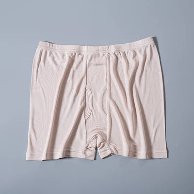 Mulberry Silk Seamless Underwear Men Boxer Natural Silk Male Panties