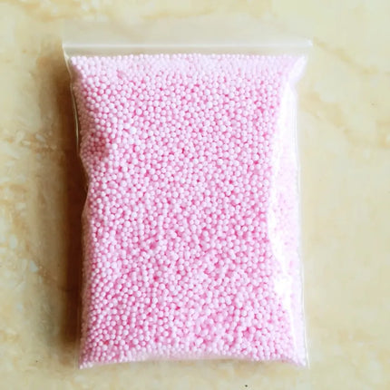 Fluffy Slime Filler Kids Sludge To Release Toy Soft Clay Mud Brown Foam Beads Slime Foam Strip Accessories DIY Materials