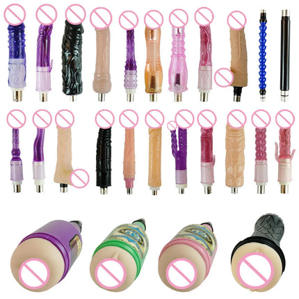 FREDORCH Lot Types Traditional Sex Machine A2 / F2 Attachment 3XLR Attachment Dildo Suction Cup Sex Love Machine For Women Man