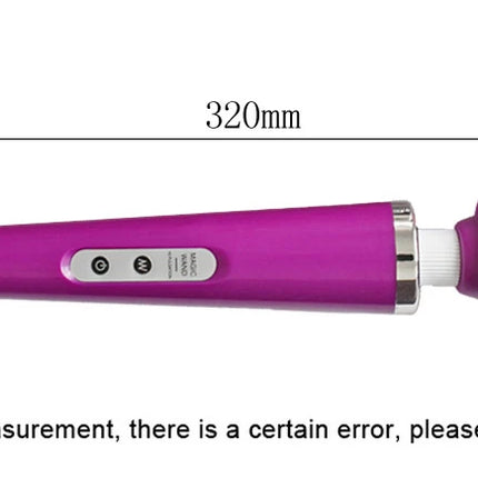 New 10 Speeds Magic Wand Massager,Big vibraton Massage Stick AV Vibrators Sexy Clit Vibrator Sex Toys for Women 32 * 6CM