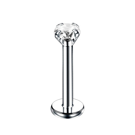 1Pc Stainless Steel Labret Lip Bar Rings Ear Stud Piercings Wholesale Labret Piercing Monore Ring Barbell Piercing Body Jewelry