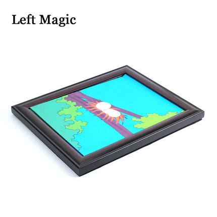 1pcs Dove Frame Magic Dove Out From Board magic trick professional for magician Stage Gimmick illusion