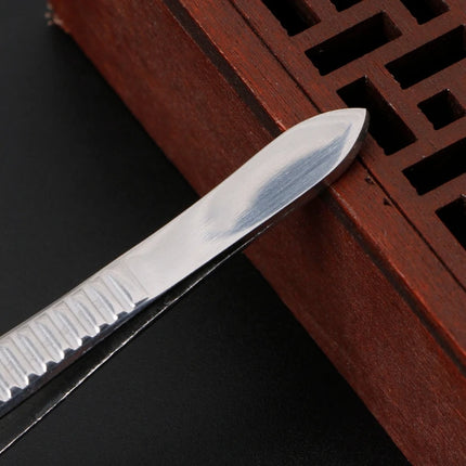 1pc Professional Stainless Steel Straight Fine Point Tweezers For Eyelash Extension Eyebrow Tweezer Make Up Accessories