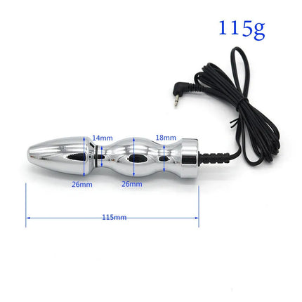 Electric Shock Penis Plug Rings Pulse Anal Plug Glove Stimulation Breast Pads Massage Nipple Clamp Cock Cage Sex Toys For Couple