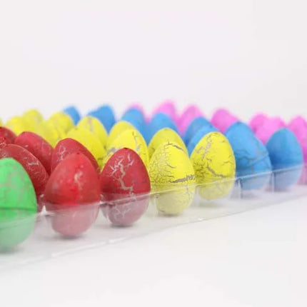 10pcs/lot Novelty Gag Toys Children Toys Cute Magic Hatching Growing Animal Dinosaur Eggs For Kids Educational Toys Gifts GYH