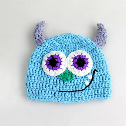 New Arrival Baby  Newborn Photography Costumes Clothing Sets Cartoon Character Devil Bebe Knitted Clothes Outfits 3pcs