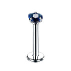 Heart v Blue / 16G 1.2x8x3mm