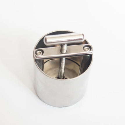 Stainless Steel Testicle Squeezer Device,Scrotum Pendant,Ball Stretchers,extruding Testicle Chastity Lock,Cock Ring,Sex Toy,S081