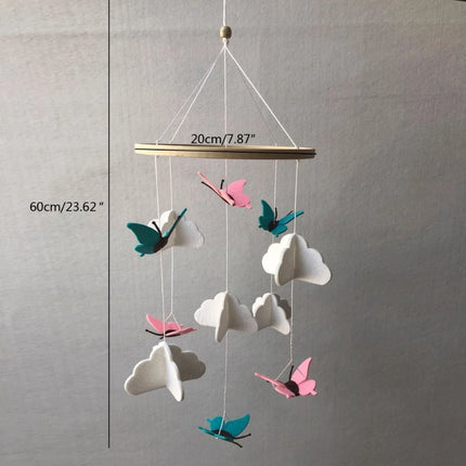 Baby Rattle Mobile Crib Toy Bed Hanging Newborn Wind Chimes Bell Kids Room Decoration Photography Props Dropshipping