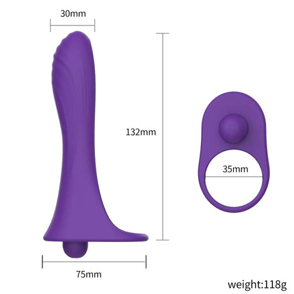 Double Penetration Realistic Dildo Silicone Vibrator Butt Plug Prostate Massager Adult Products For Couples - DILDO