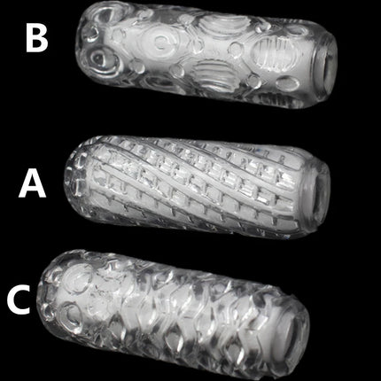 Masturbation for Men Penis Pleasent Aircraft Cup Device Soft Transparent Pocket Vaginal Sleeve Training 18 Adult Erotic Sex Toys