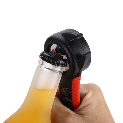 5 In 1 Multi-function Bottle Opener Stainless Steel  Can Bottle Open Plastic Jar Opener Beer Good Kitchen Tools For Bartender