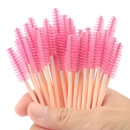 Disposable Eyebrow Mascara Brush 50pcs / Brosse Sourcils Mascara Jetable