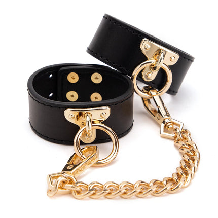 BLACKWOLF BDSM Bed Bondage Kits Genuine Leather Restraint Set Handcuffs Collar Gag Erotic Sex Toys For Women Couples Adult Games