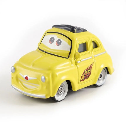 1:55 Original Pixar Cars Toy Rocket McQueen Mater Diecast Car Model Cartoon Car Toys Boy Christmas Gift