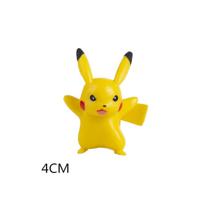 3-13Cm New Pokemon Cartoons Movie Anime Figure Pikachu Mewtwo Gurado Blastoise Collection Action Figure Model Toys Gifts