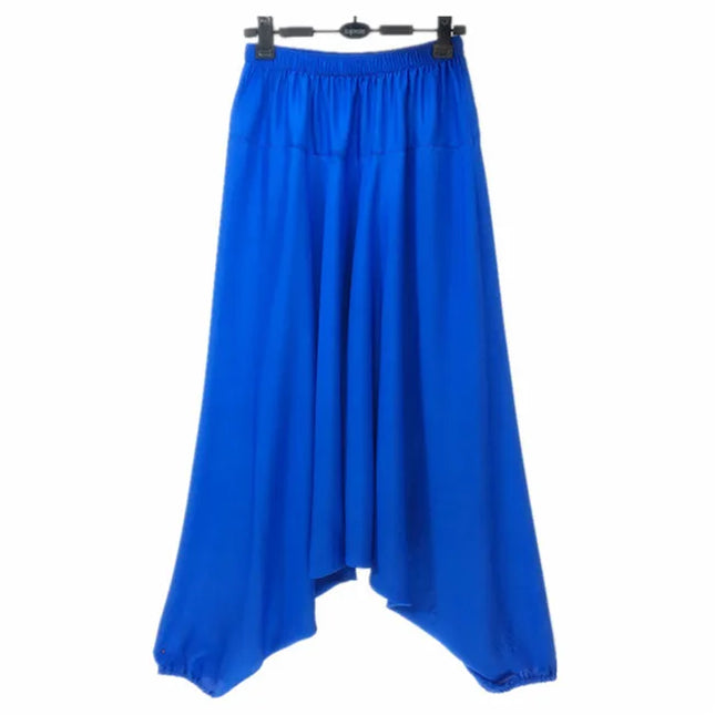 14 colors Plus size men's loose casual cotton cross pants, M-5XL Aladdin Lantern Wide Leg Trousers hip hop dancing Harem Pants