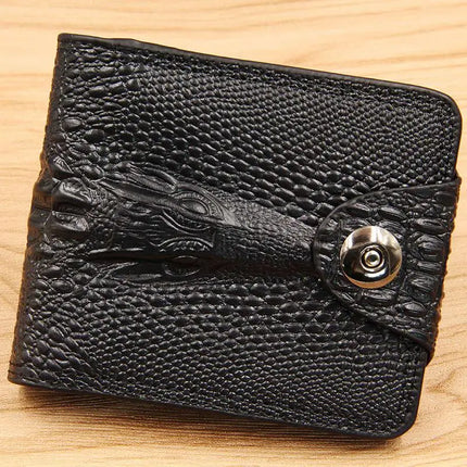 2021 Vintage Men Leather Luxury Wallet Short Slim Male Purses Money Clip Credit Card Dollar Cow Leather Wallet Mens Card Purse