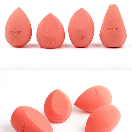 IMAGIC beauty sponge 3pcs face wash puff gourd water drop puff wet and dry makeup sponge tool