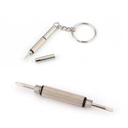 New fashion Multifunctional Outdoor Combination Tool Screwdriver Portable Mini Utility Pocket Multi Tool Keychain Key Ring Clasp