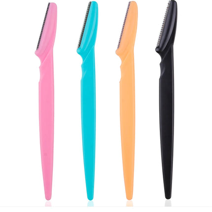 3/4/10Pcs Eyebrow Trimmer Blade Shaver Portable Face Razor Eye Brow Epilation Hair Removal Cutters Safety Razor Woman Makeup