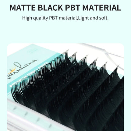 NATUHANA 16Rows B C cc D Eyelash Extensions Individual False Cilio Natural Soft Mink Lashes High Quality Matte Fake Eyelashes