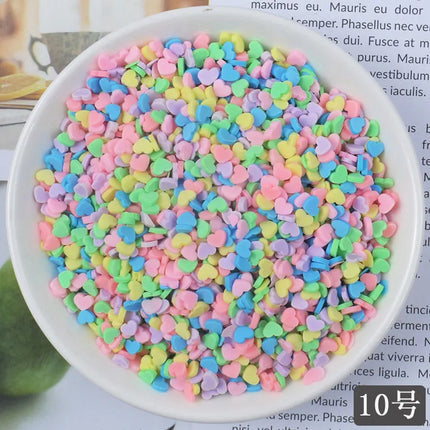 20g Fake Sprinkles Decoration For slime Filler DIY Slime Supplie simulation Candy Cake Dessert Accessories Toy for children Gift