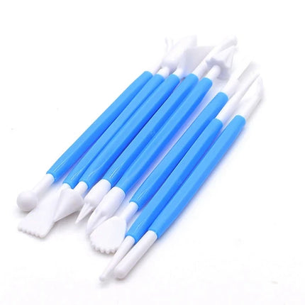 3/4/5/6/7/8/15Pcs Cake Brush Flower Modelling Ball Tools Accessories Multifunction Icing Pastry Painting Sugarcraft Tools