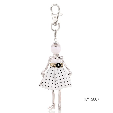 Fashion Women Keychain New Statement Charm Metal Key Chain for Lady Jewelry  Gift Female Trendy Bag Pendant Wholesale