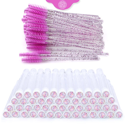 Diamond Eyelash Brush Tube Set / Tube Brosse Cils Diamant