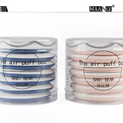 7Pcs/set Compact Powder Puff for Concealer/Air Cushion BB Cream Makeup Cosmetic Sponge