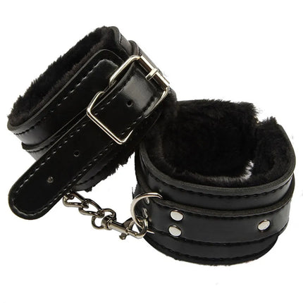 BDSM Bondage Restraint Fetish Slave Handcuffs Ankle Cuffs Adult Games Erotic Sex Toys For Women Men 18 Couples Role Play Cosplay