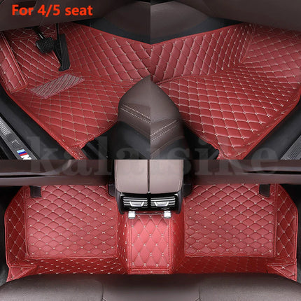 Custom Car Floor Mat for 5 seat dropshipping