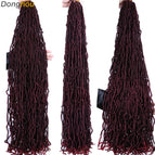 1B Burgundy Color / 18inches / 1Pack