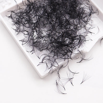 500 Fans 7mm-16mm Sharp Slim Narrow Stem Premade Volume Fans Thin Pointy Base Eyelashes Extensions Loose Fans Makeup Cilia