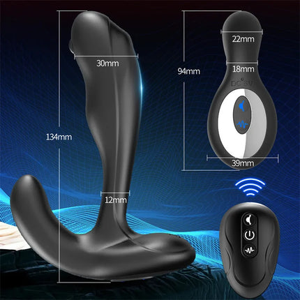 New Wireless Remote Control Finger Peristaltic Male Prostate Massager Anal Toy 7 Speed Dildo Butt Plug Vibrator Gay Sex Toys For