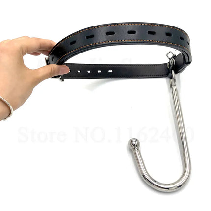 Female Chastity Belt With Butt Plug Stainless Steel Anus Hook Bondage Restraints Adult Games BDSM Anal Sex Toys For Couples