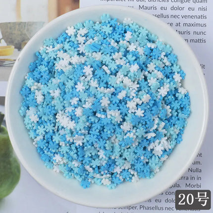 20g Fake Sprinkles Decoration For slime Filler DIY Slime Supplie simulation Candy Cake Dessert Accessories Toy for children Gift