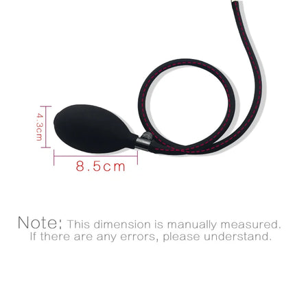 Flexible Size Silicone Mouth Gag BDSM Ball Accessory Plug Inflatable with Detachable Pump for Erotic Restraint Sex Game Play Toy