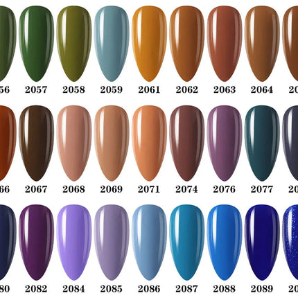Clou Beaute Gel Nail Polish Neon Brown Royal Blue Red Green Pastal Nude Nail Art Varnishes Gel Lacquer HEMA/TPO FREE UV Gel Nail