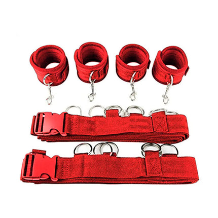 Sex Furniture Handcuffs Ankle Cuffs BDSM Bondage Set Restraint Gear Open Leg Fetish Adult Sex Toys For Couples Game Sex Products