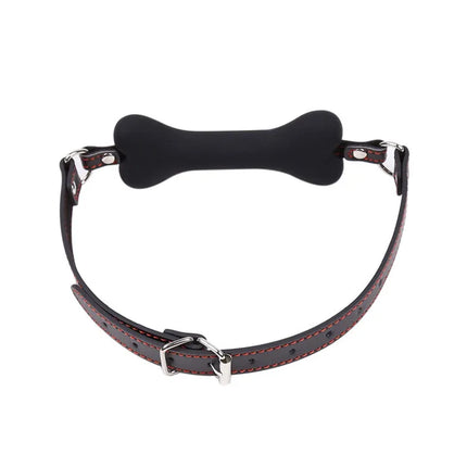 bone Gag Adult Fetish Stopper mute Sex games toys harness Boutique Strict Silicone Bit restraint Bondage Gear Pony&Puppy Play