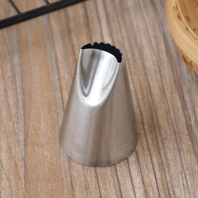 #899 Large Size Lotus Flower Petals Piping Nozzle Cake Cream Decoration Tip Staniless Steel  Icing Tips