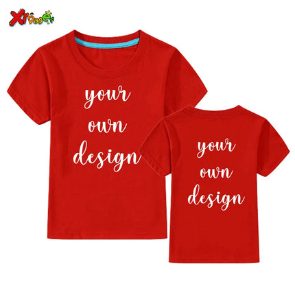 Custom long sleeve Shirt Kids Personalized photo Shirt Children's T-shirt name clothing Girl Boy shirt Toddler logo Design Shirt