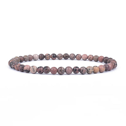 4mm 6mm Mini Energy Charm Bracelet Natural Stone Beads Yoga Healing Bracelet Jewelry for Women Men Best Friend Gift Dropshipping