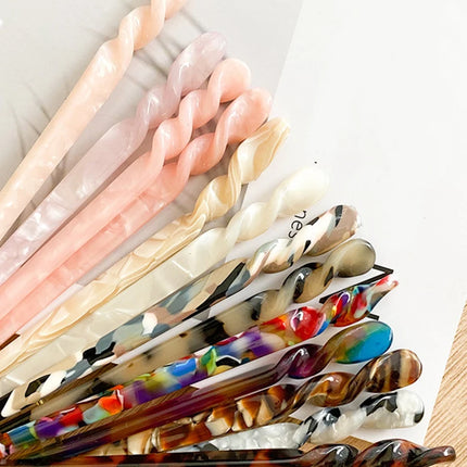 Acetate Hair Sticks Fashion Chinese Style Hairpins Hair Clips Pins Vintage Chopstick Wedding Headwear Hair Jewelry Accessories