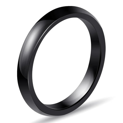 Casual Light Black White Ceramic Rings for Women Cut Surface Ceramic Jewelry Ring Fashion Women Ring Dropshipping